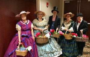 L-R: Sybil Ingram, Tricia Mitchell, LaMar Merrill, Karen Merrill, and Rhea Brightwell