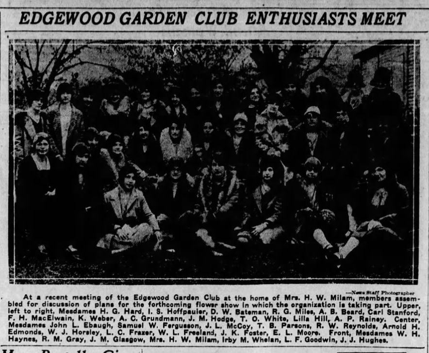 Edgewood 1930