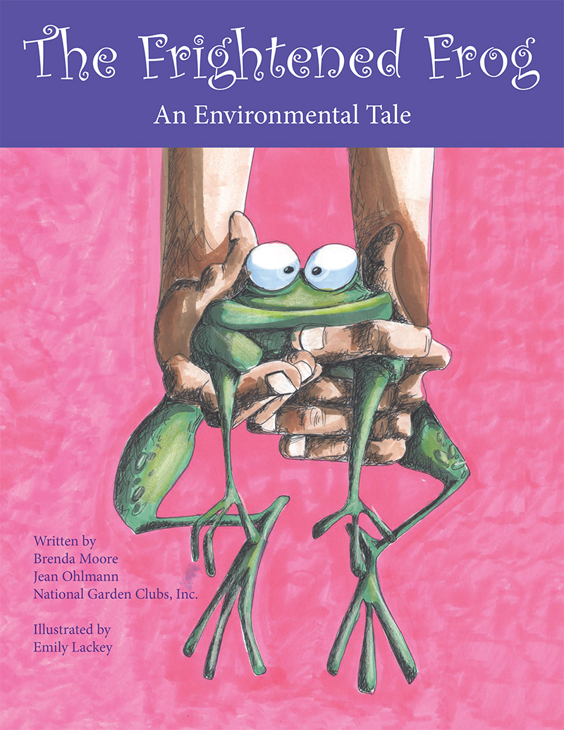 frightened-frog